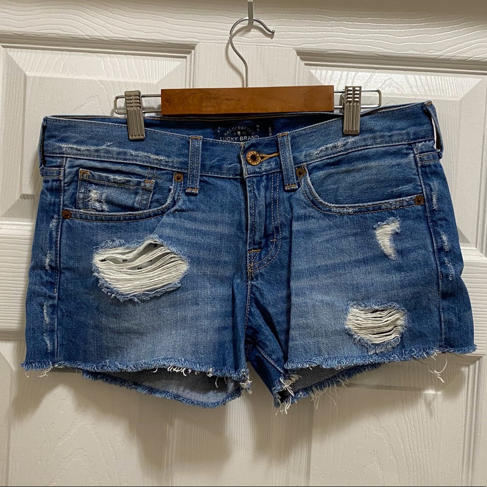 Lucky Brand Denim Distressed Shorts